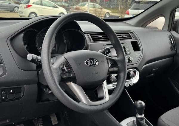 Kia Rio cena 27900 przebieg: 158000, rok produkcji 2014 z Złotoryja małe 277